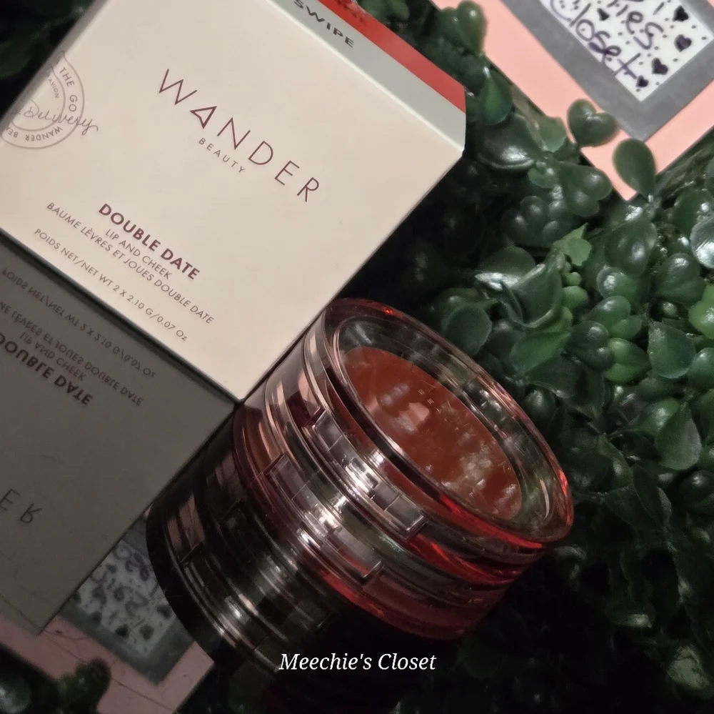​WANDER BEAUTY Double Date Lip & Cheek Duo • BE MINE / SWIPE • Full Size • NIB